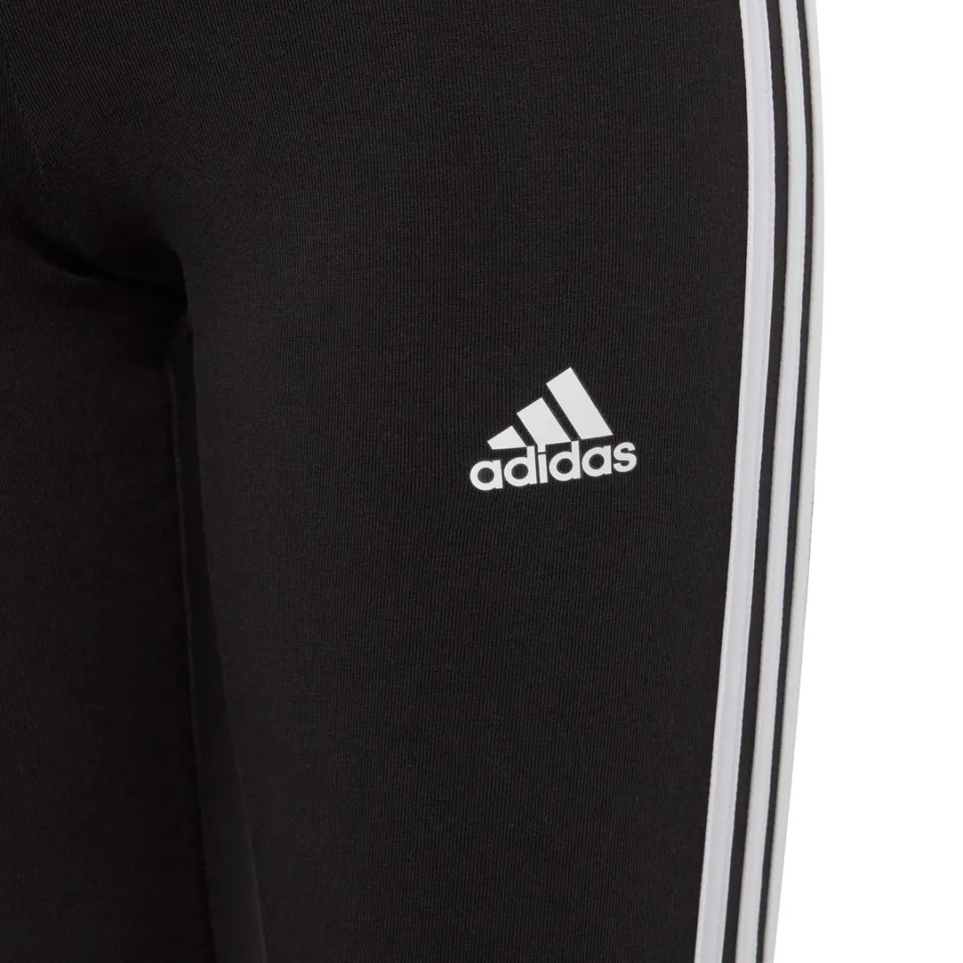adidas Essentials 3-Stripes Legging - 128 - Zwart
