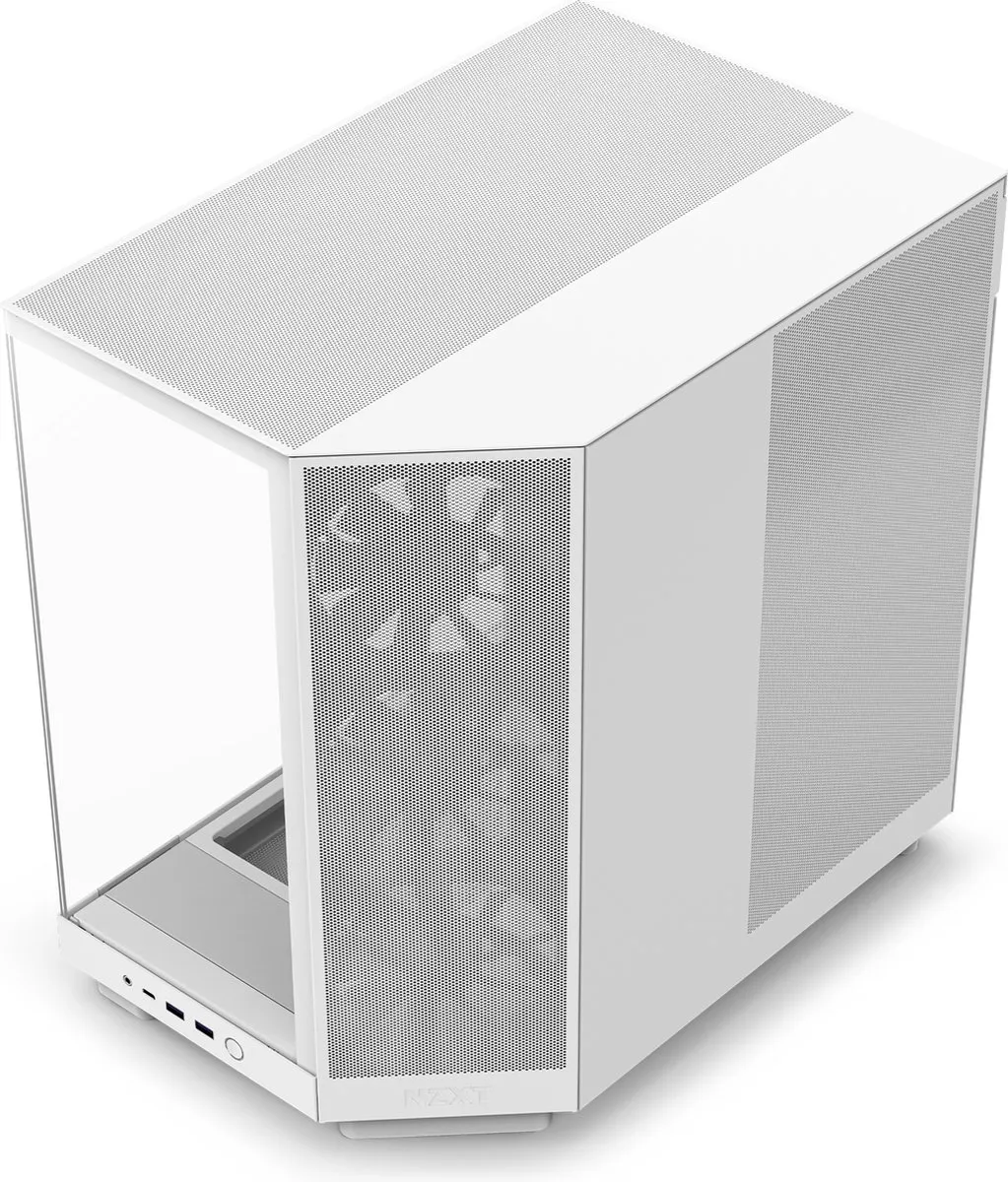NZXT H6 Flow - Wit