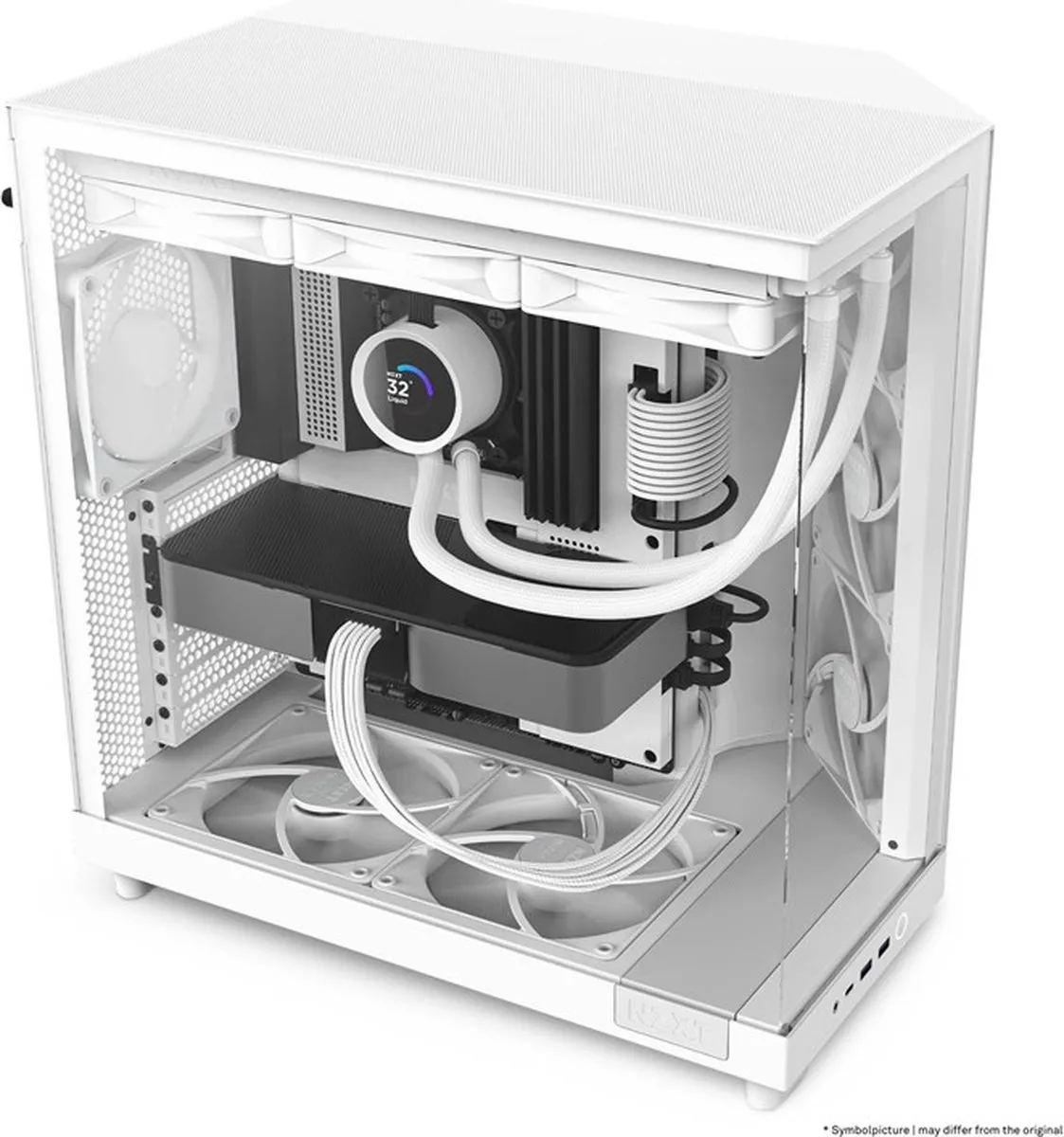 NZXT H6 Flow - Wit