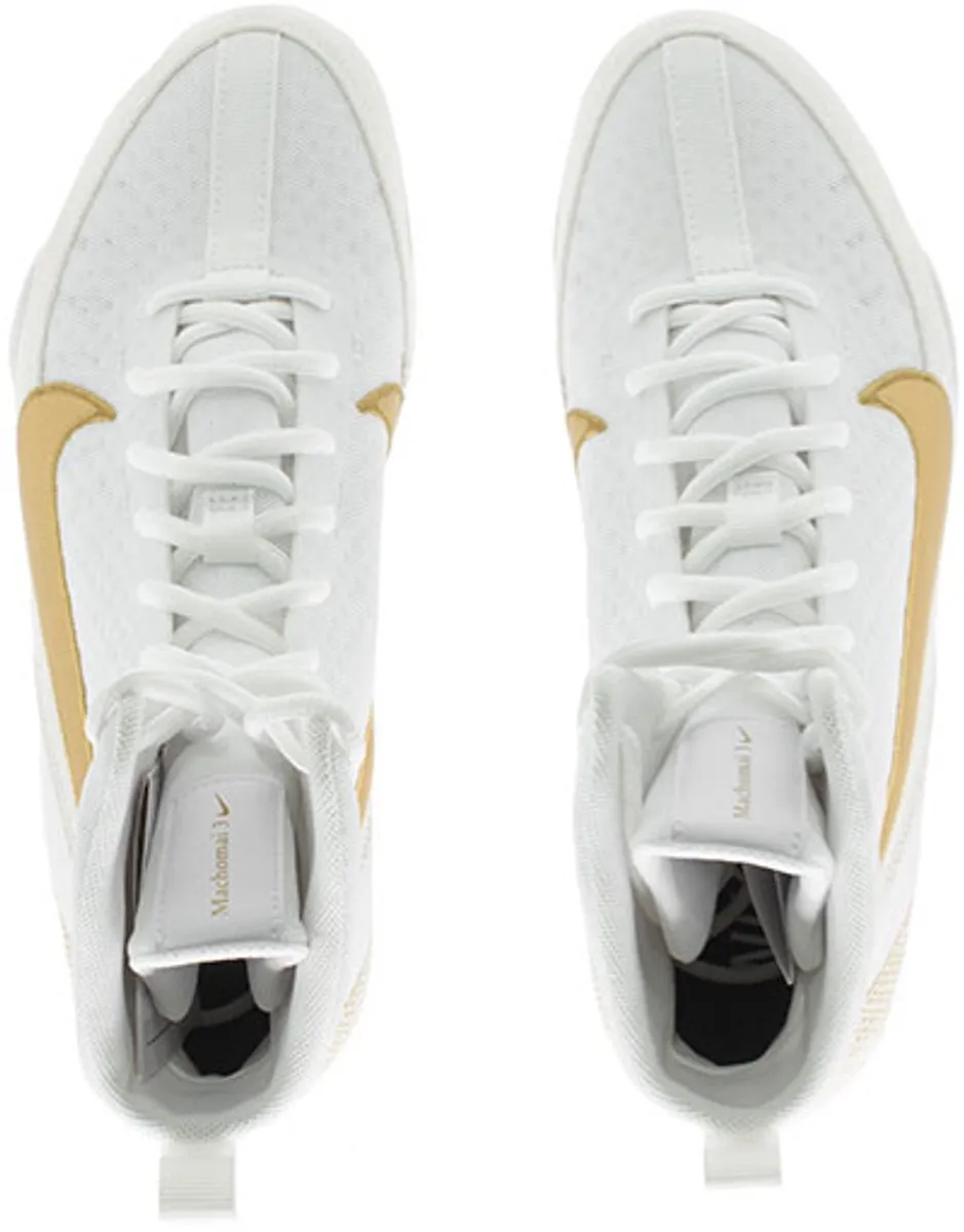 Nike Machomai 3.0 Boksschoenen 42,5 - Wit/Goud