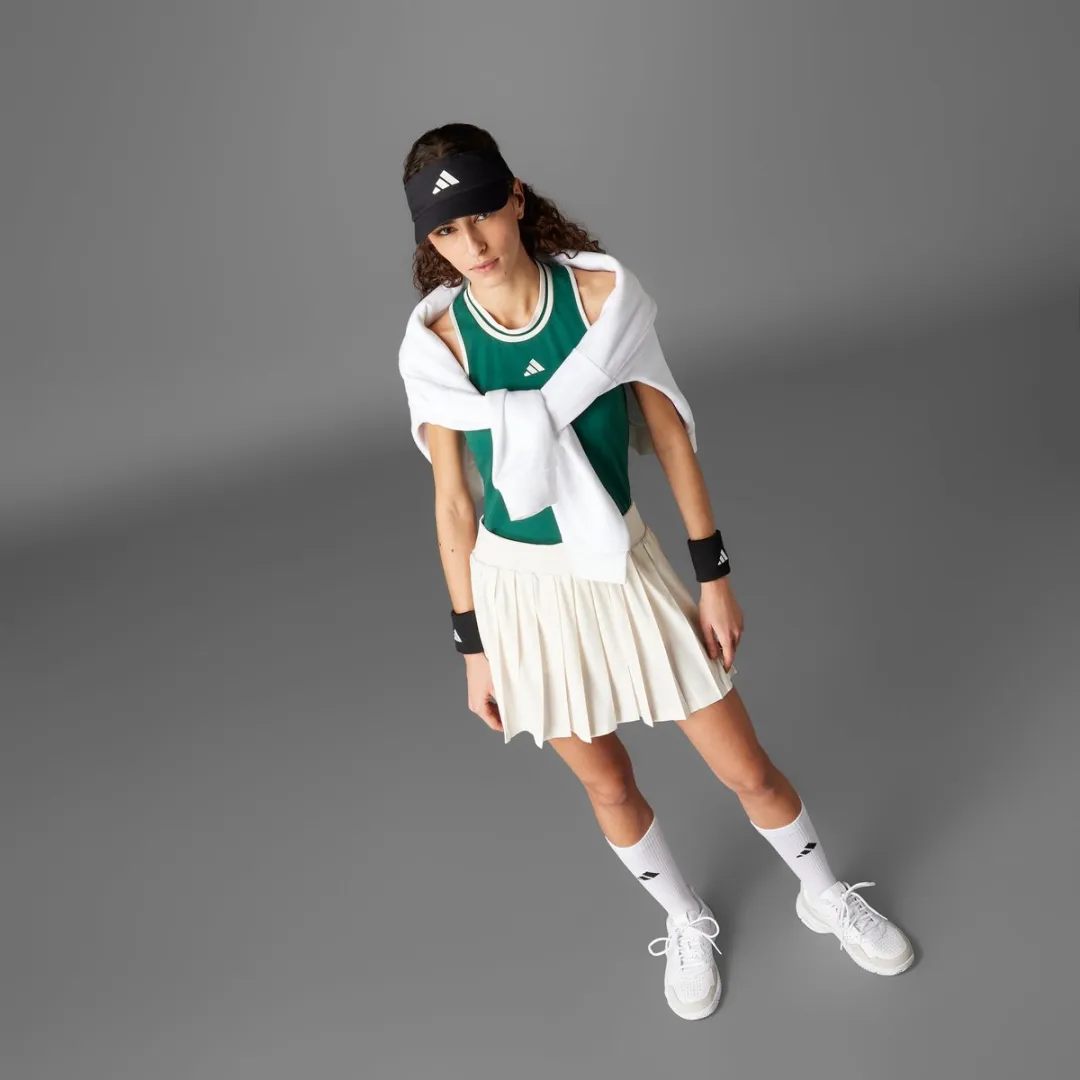 adidas Performance Tennis Classic Tanktop JD6107 - Groen