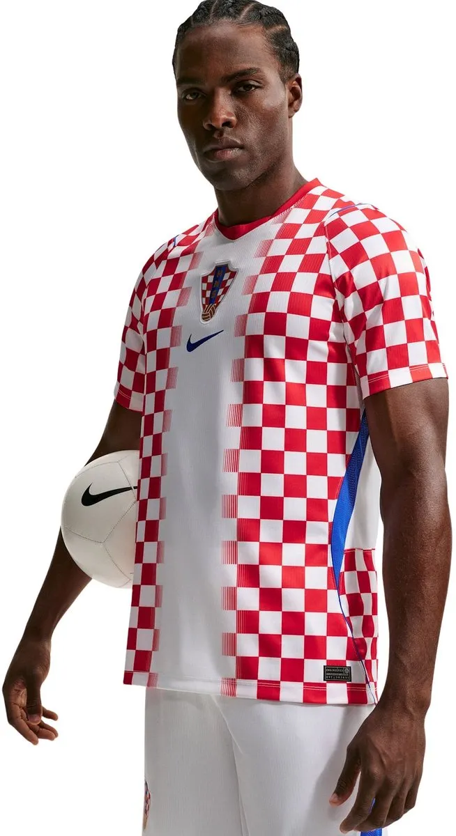 Nike Kroatië Thuis Shirt WK2026 Heren M - IO8621-100