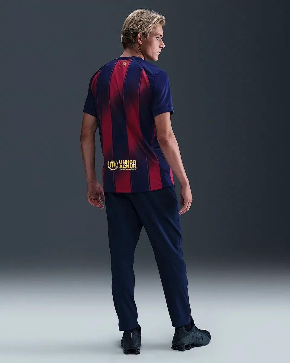 Nike FC Barcelona 2025/26 Thuis Shirt - S - Blauw/Rood/Goud - afbeelding 6 van 6