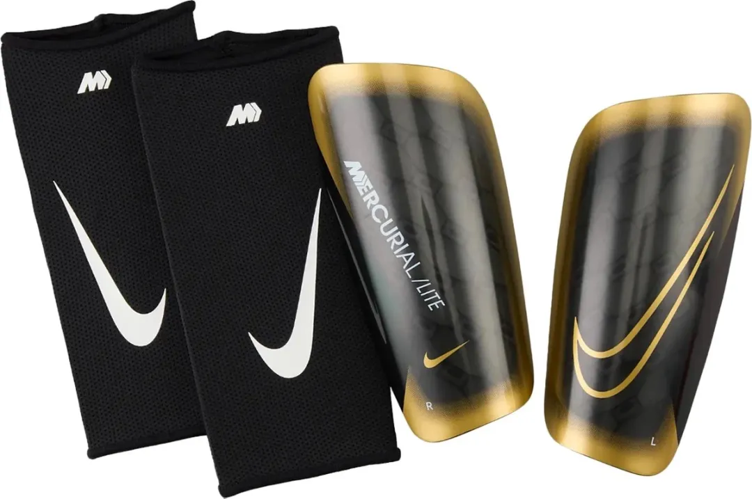 Nike Mercurial Lite Soccer Scheenbeschermer XL - Zwart