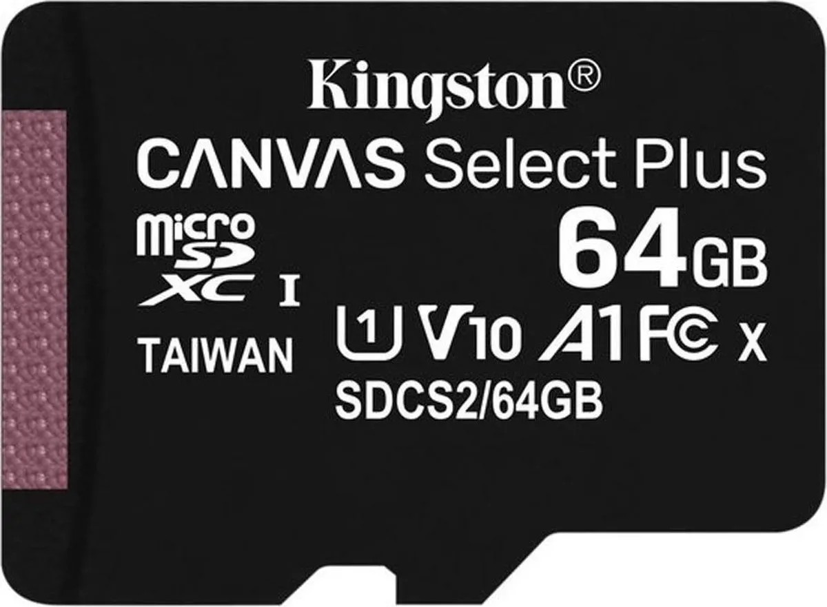 Kingston SDXC SDCS2-KST-64GB Geheugenkaart 64GB
