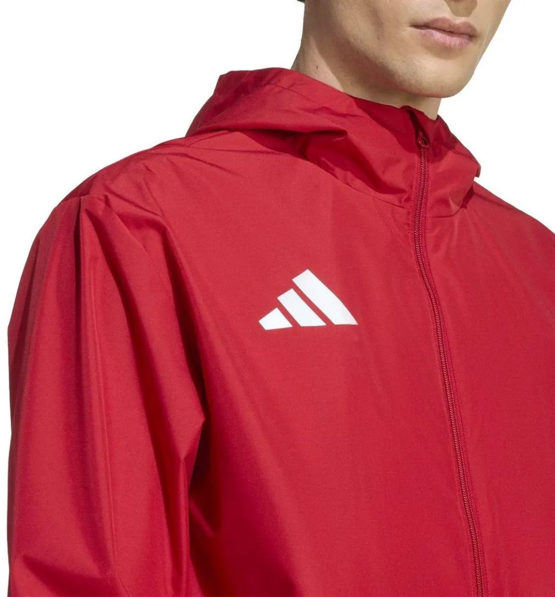Adidas Performance Entrada26 All Weather Jack - Heren Rood - XXXL