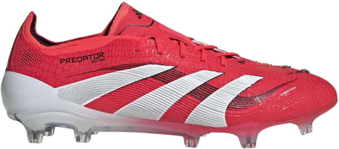 adidas Predator Elite FG Schoenen - Rood - Maat 42