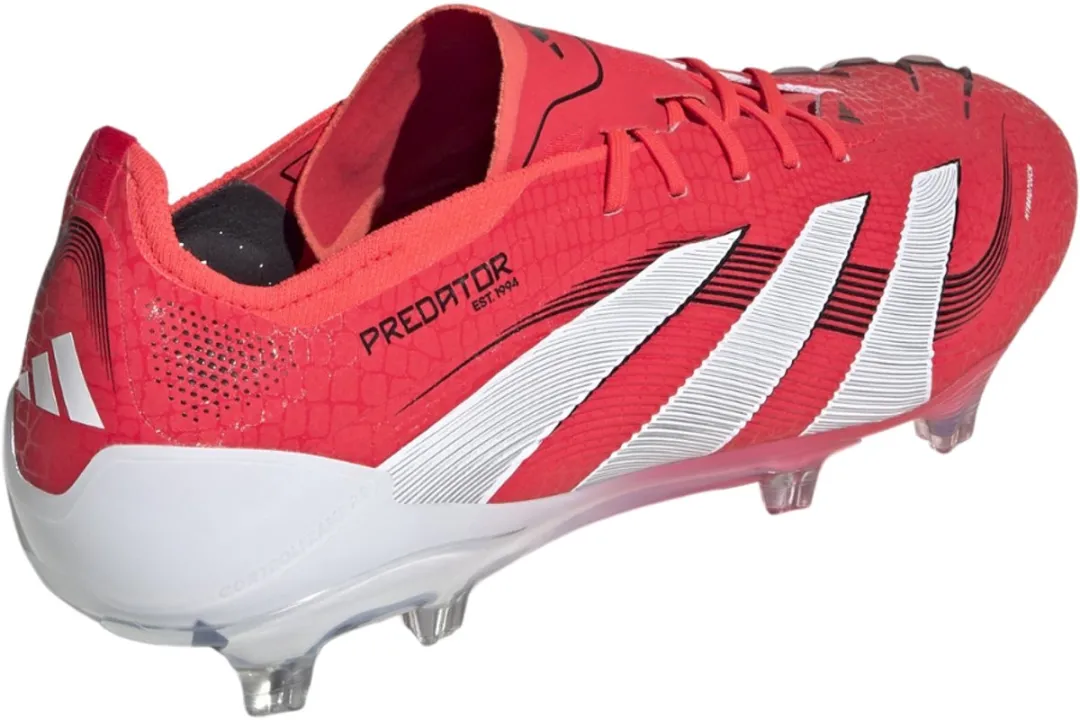 adidas Predator Elite FG Schoenen - Rood - Maat 42