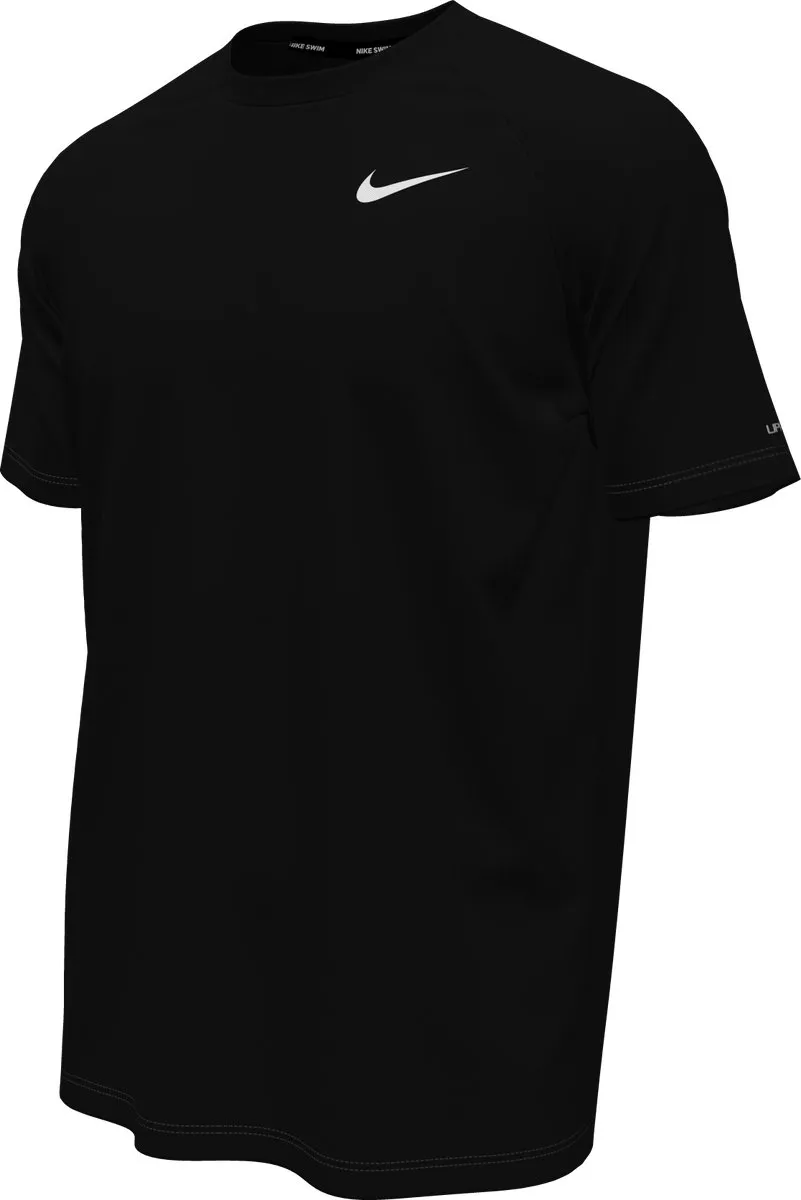 Nike Essential Short Sleeve Hydroguard Zwemshirt - Maat L - Wit
