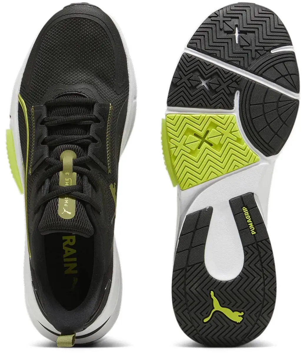 PUMA PWRFrame TR 3 Heren Sportschoenen 45 - Zwart/Olive Green/Lime Pow