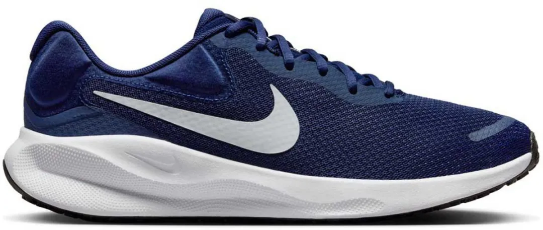 Nike Revolution 7 Heren Hardloopschoenen - Maat 45 - Blauw