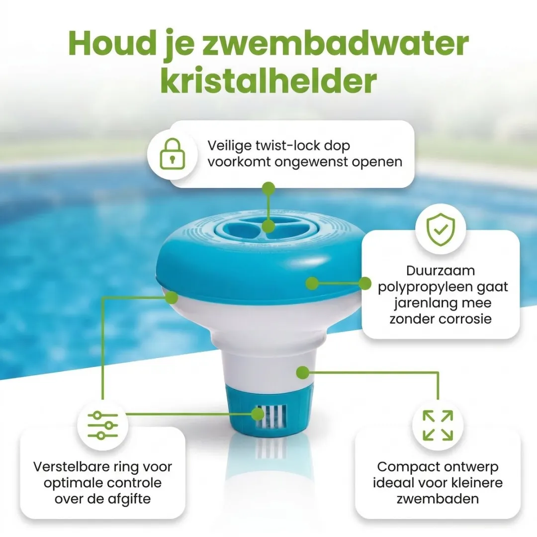 Intex Chloordrijver 29040NP-Blauw - 8-delig