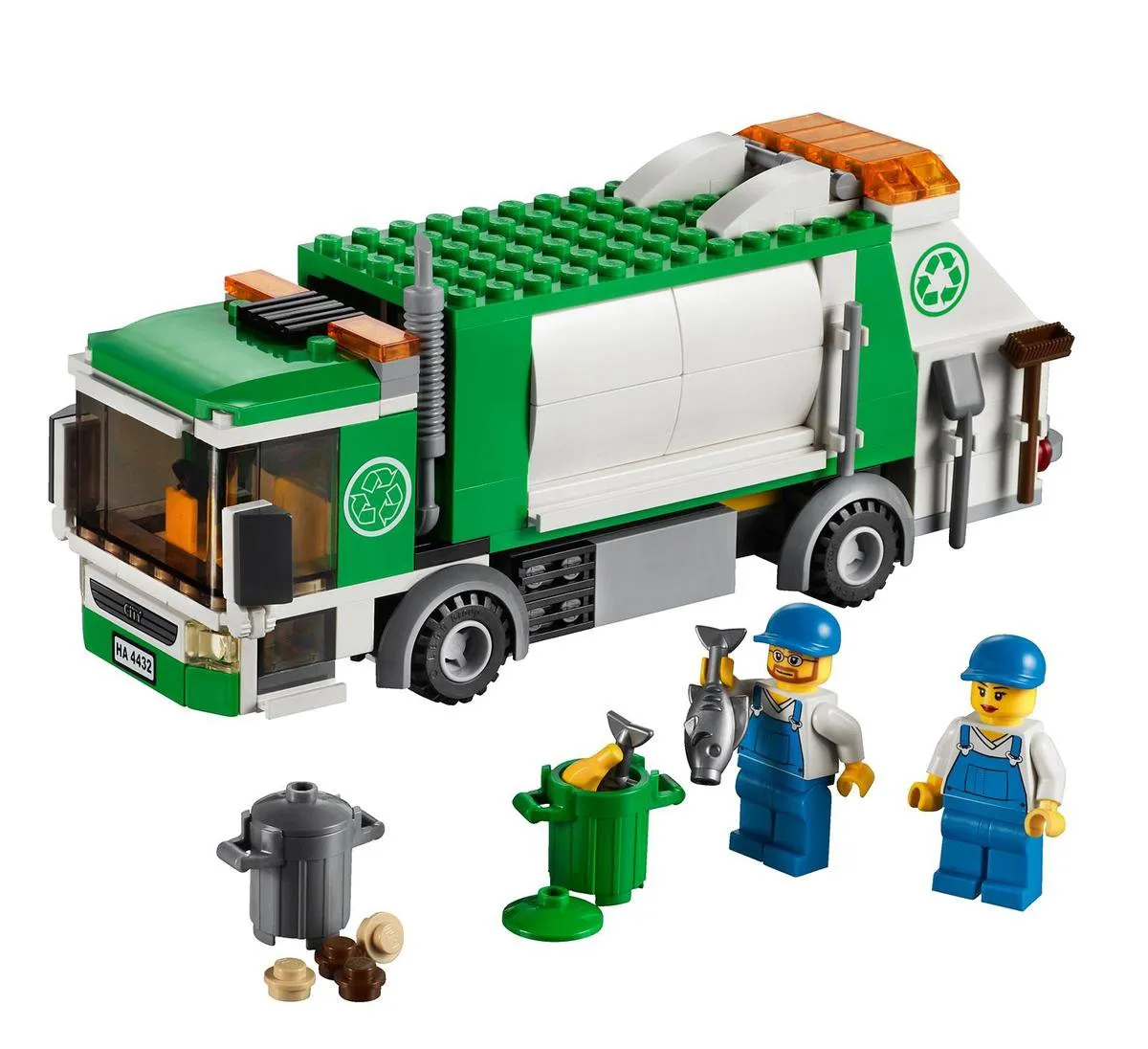 LEGO City Vuilniswagen 4432 - 208 Stukken - Multicolor - afbeelding 2 van 3