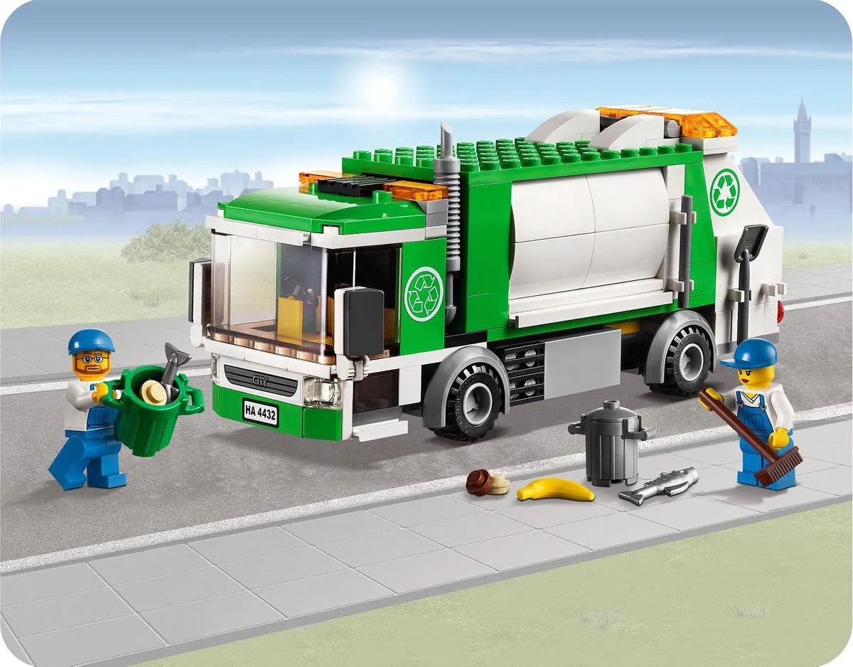 LEGO City Vuilniswagen 4432 - 208 Stukken - Multicolor - afbeelding 3 van 3