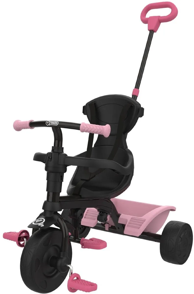 TP Toys Dino 4-in-1 Driewieler - Roze