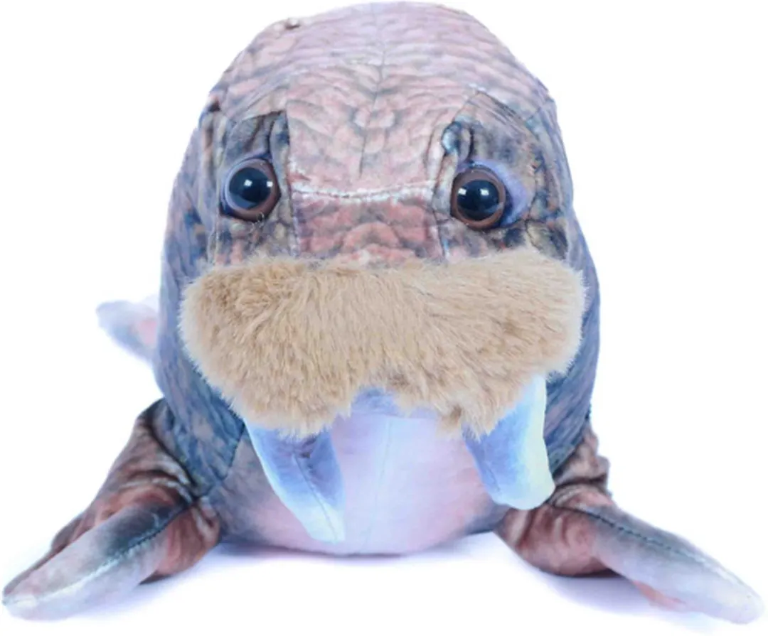 PIA Soft Toys Pluche Walrus 40cm - Bruin