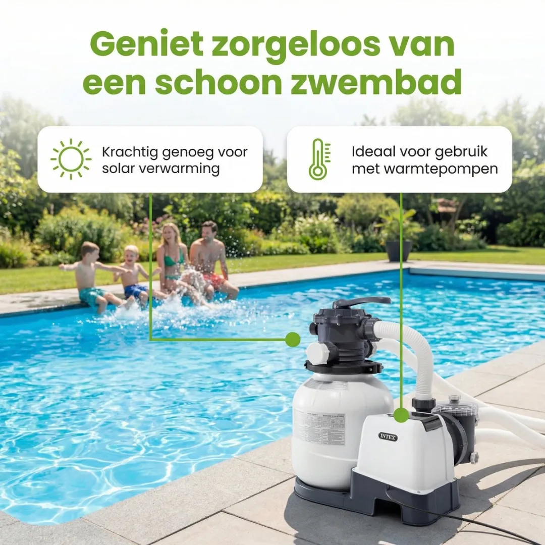 Intex 26646GS Zandfilterpomp 6000 l/u - 38mm