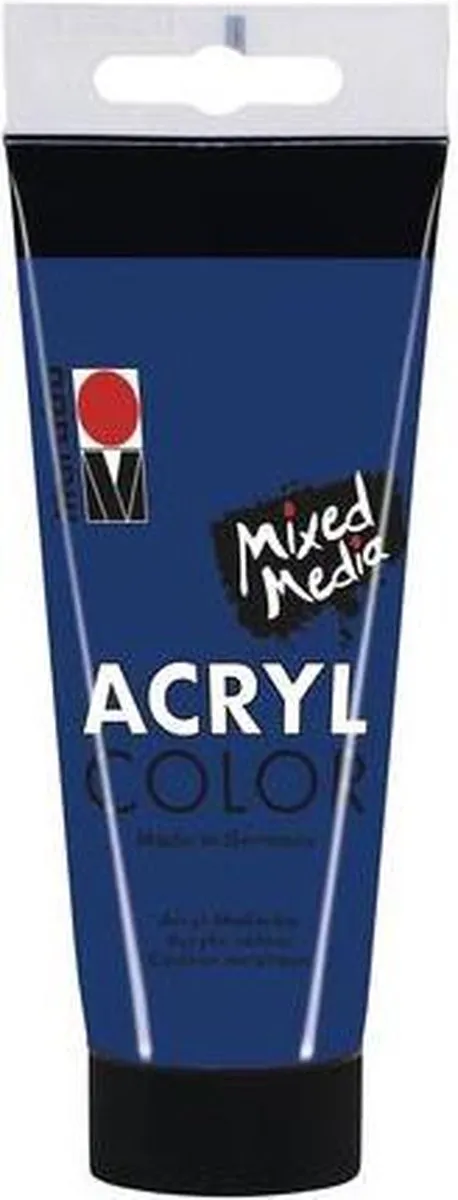 Marabu Acrielverf 100ml - DARK BLUE