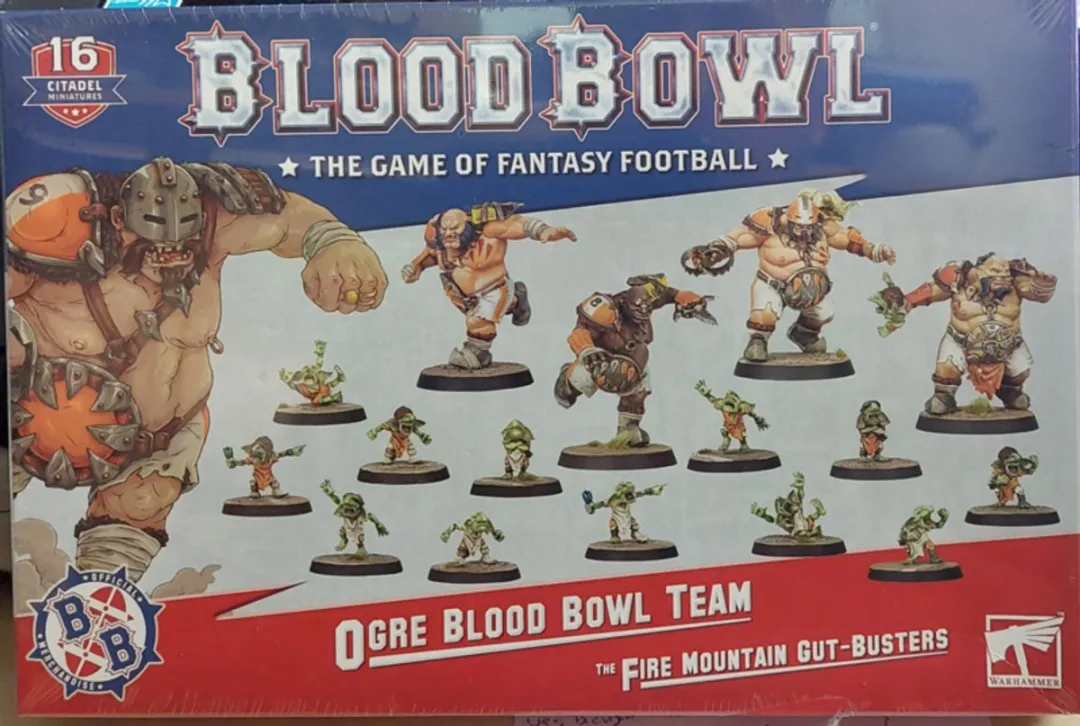 Games Workshop Warhammer Ogre Blood Bowl Team