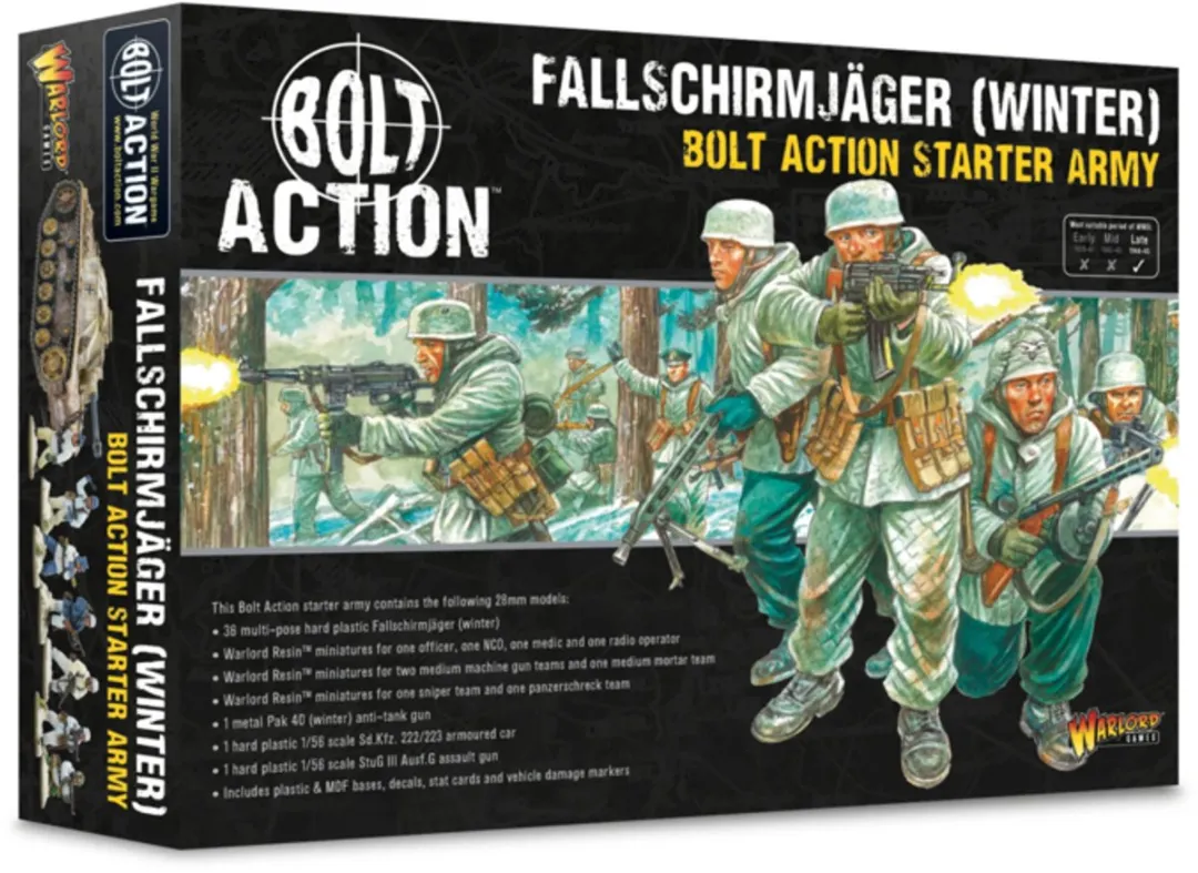 Warlord Games Fallschirmjäger Winter Starter Army