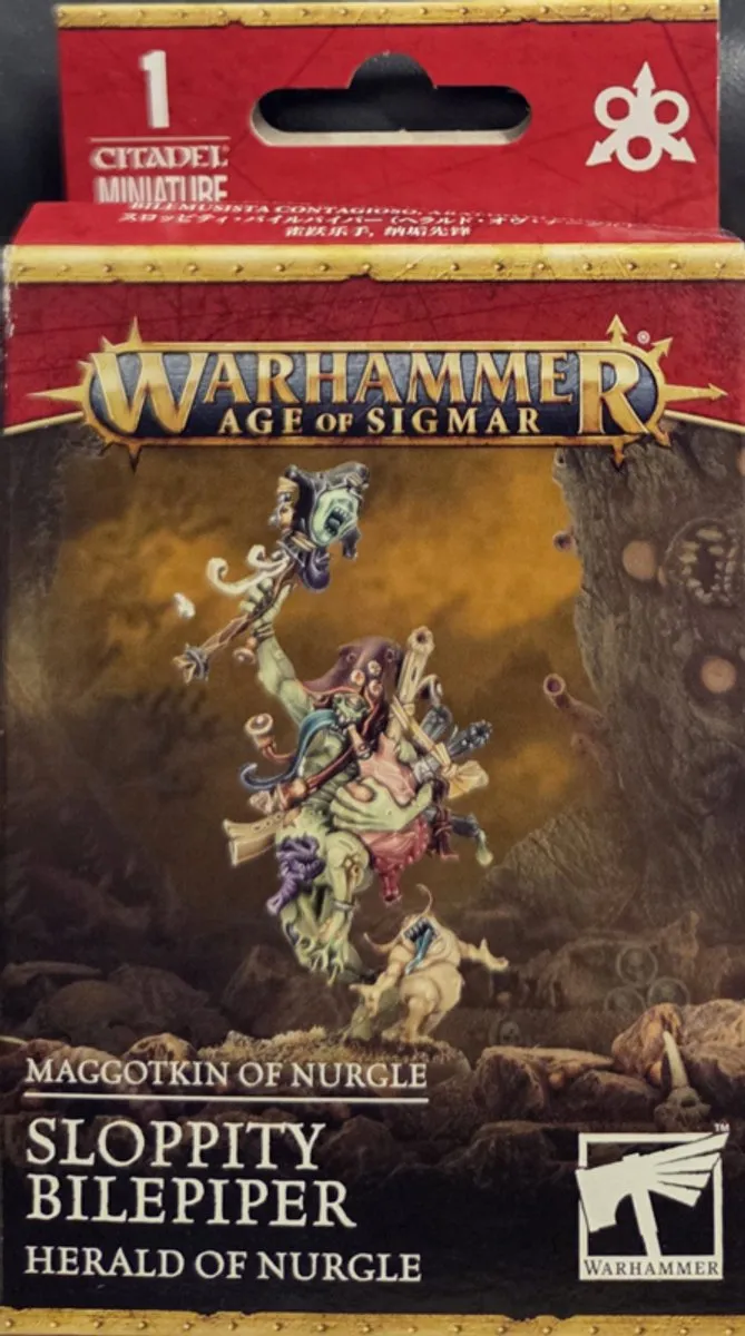 Games Workshop Maggotkin of Nurgle Sloppity Bilepiper