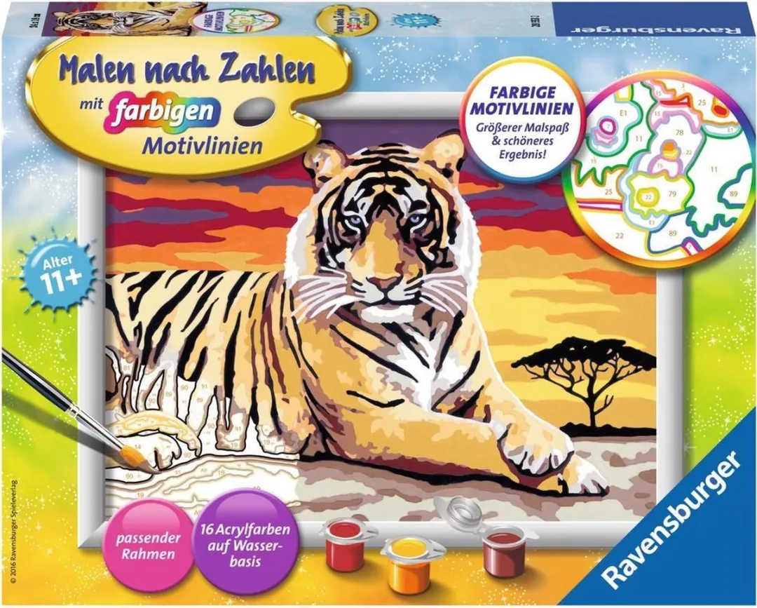 Ravensburger Color by Numbers Kit