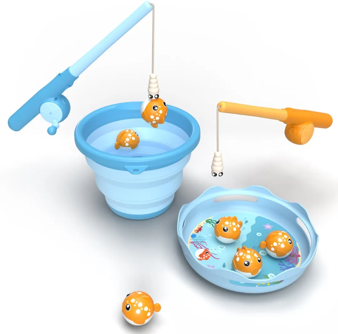 Schildkröt Fishing Game 970247 - Blauw/Geel