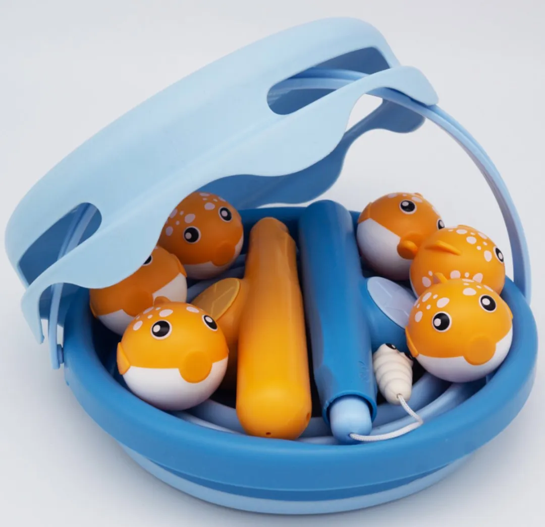 Schildkröt Fishing Game 970247 - Blauw/Geel