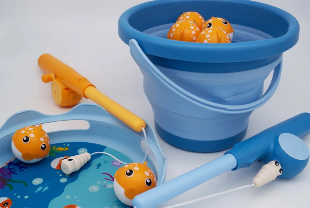 Schildkröt Fishing Game 970247 - Blauw/Geel