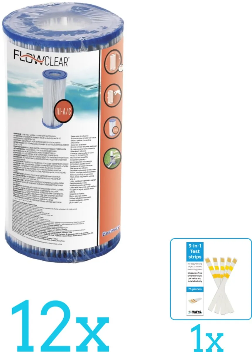 Bestway Flowclear Filtercartridge Type III