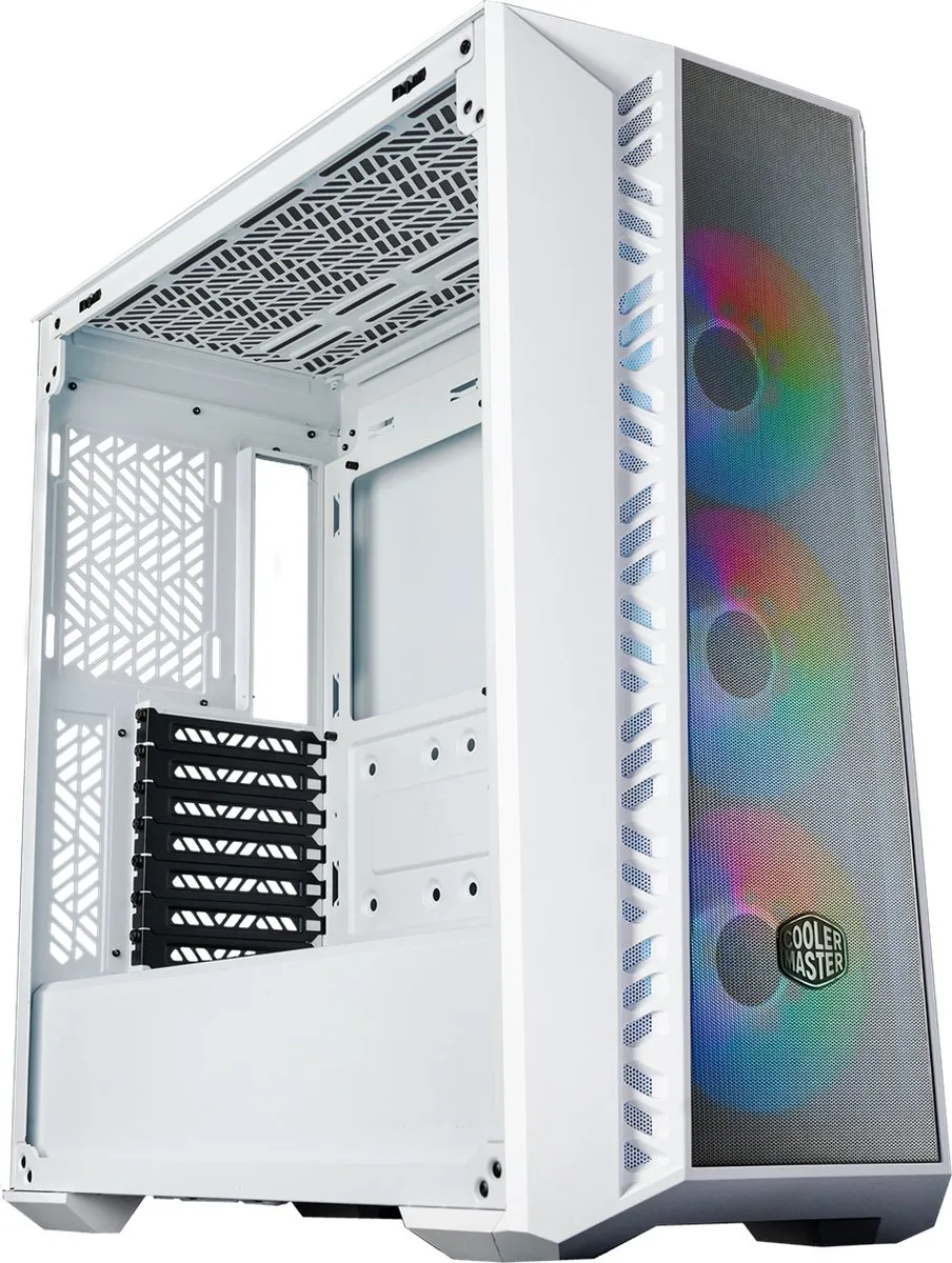 Cooler Master MasterBox 520 Mesh Midi Tower - Wit