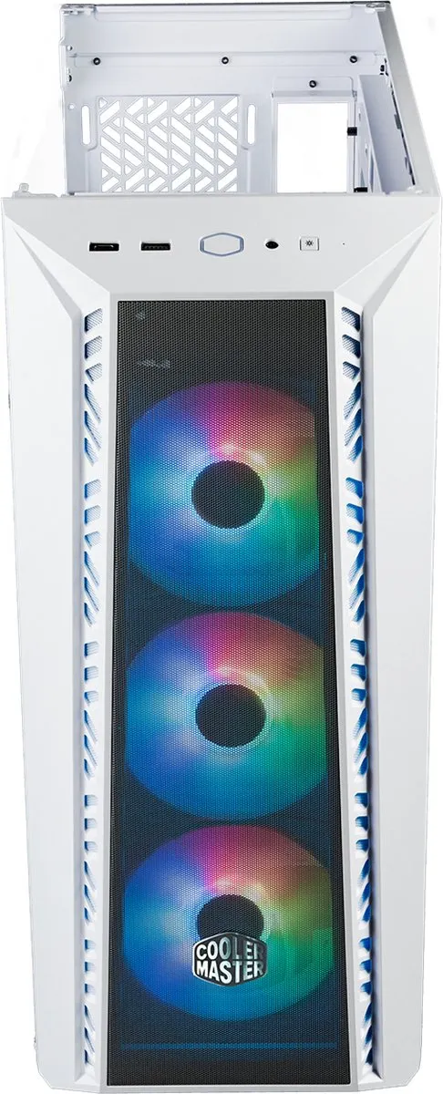 Cooler Master MasterBox 520 Mesh Midi Tower - Wit