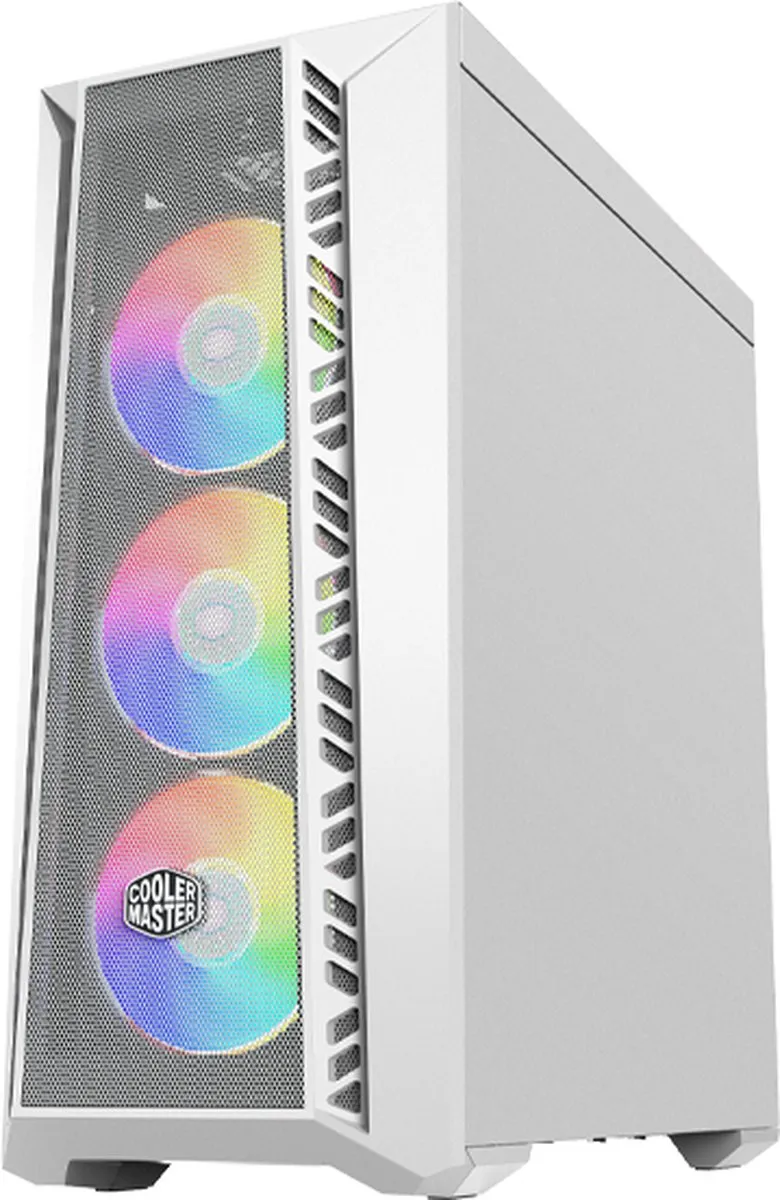 Cooler Master MasterBox 520 Mesh Midi Tower - Wit - afbeelding 6 van 6