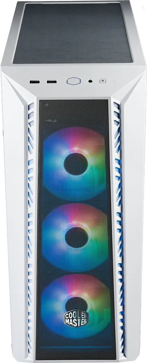 Cooler Master MasterBox 520 Mesh Midi Tower - Wit