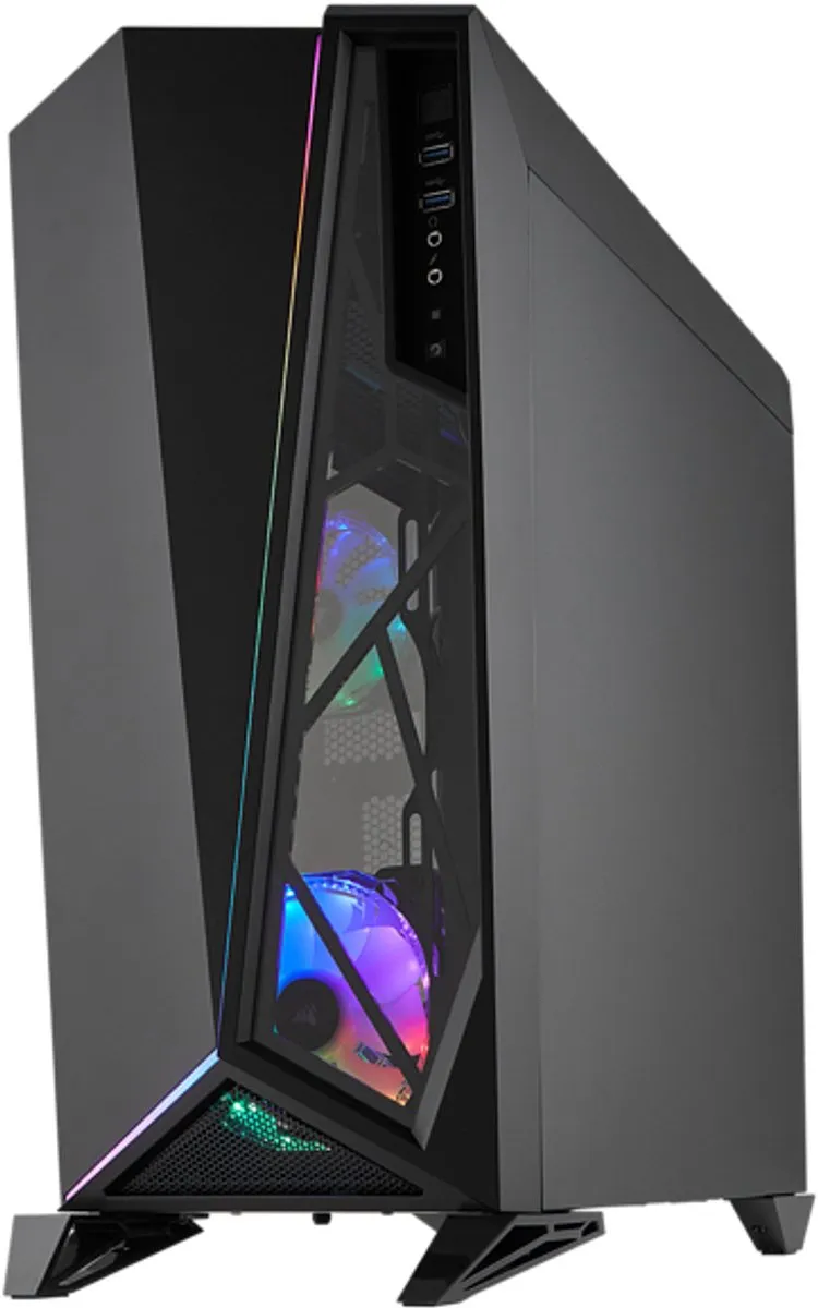 Corsair Carbide SPEC-OMEGA RGB Mid-Tower - Zwart - afbeelding 6 van 6