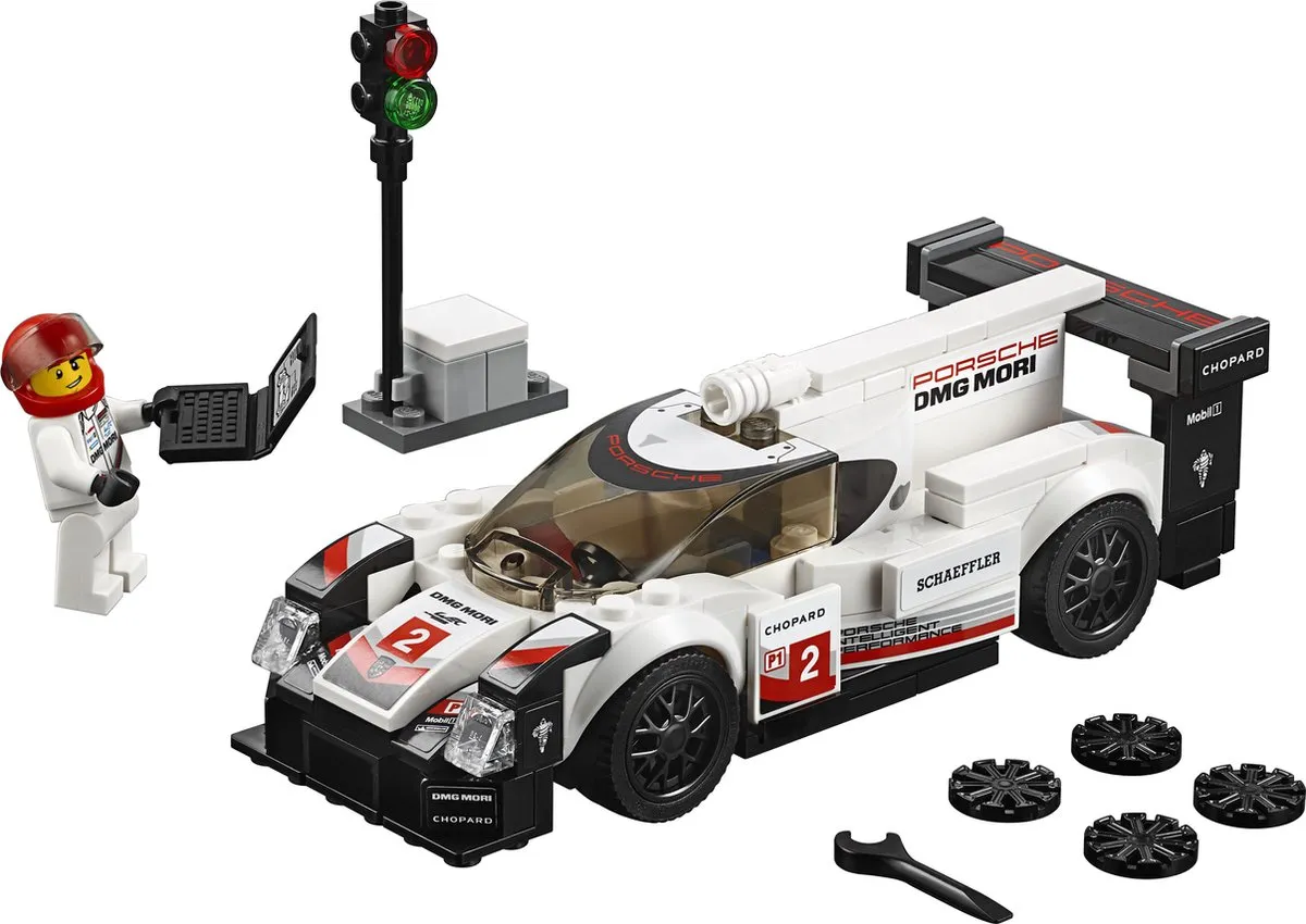 LEGO Speed Champions Porsche 919 Hybrid 75887 - 163 Stukken - afbeelding 2 van 6