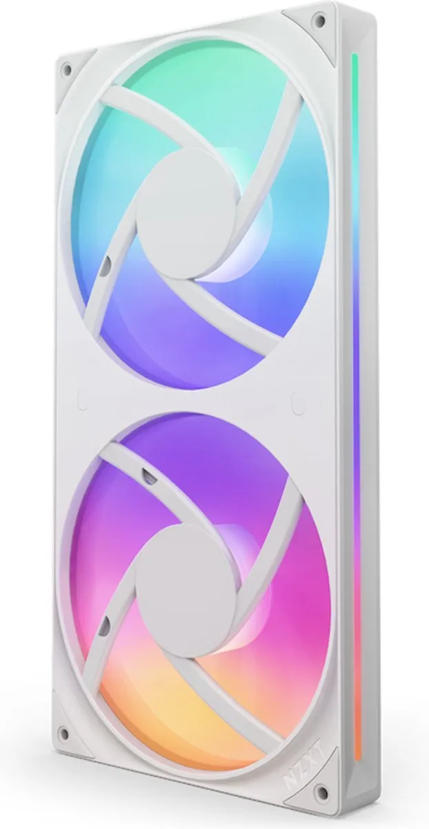 NZXT F280 RGB Core Ventilatorhuis - 2 Ventilatoren - Zwart