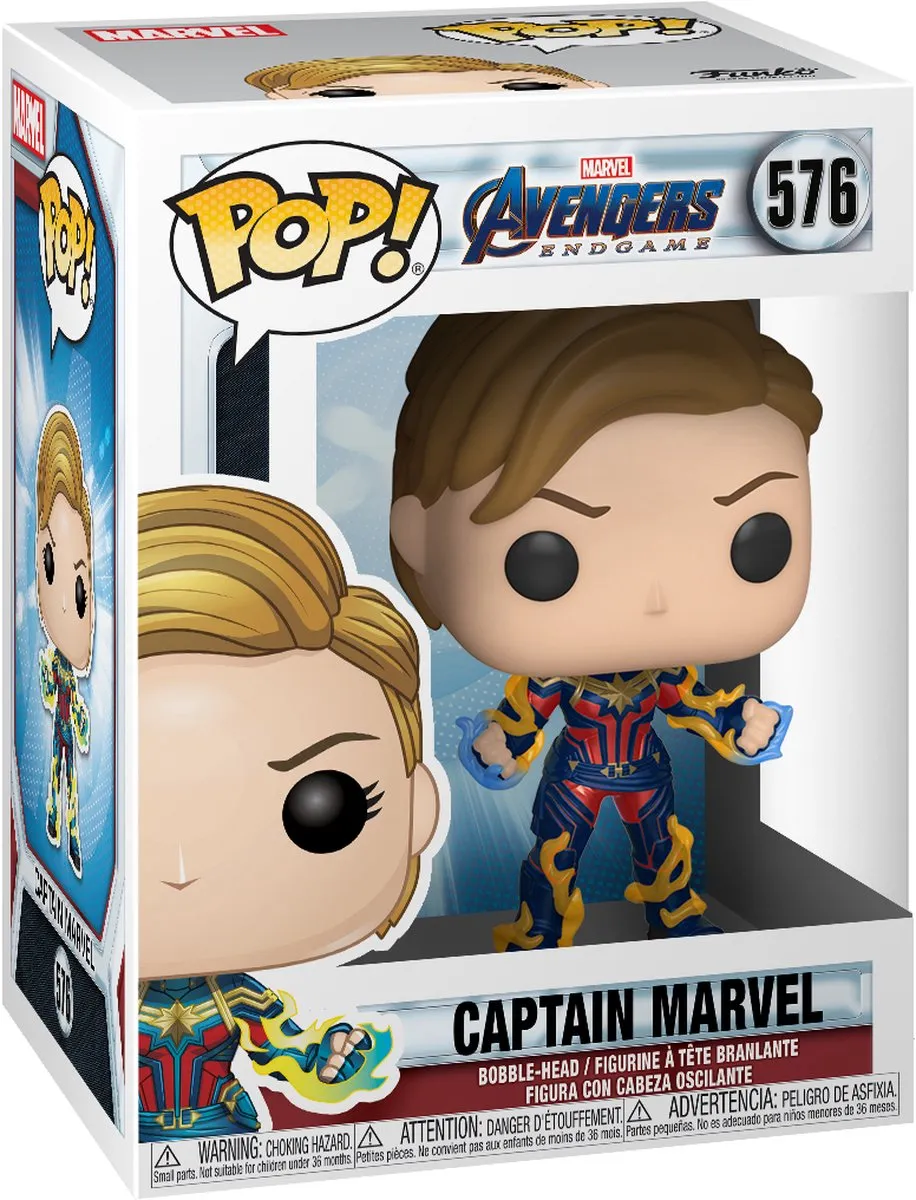 Funko Pop! Avengers Captain Marvel #459 Verzamelfiguur - Multi