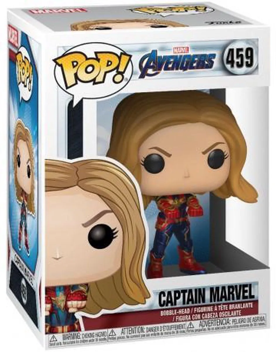 Funko Pop! Avengers Captain Marvel #459 Verzamelfiguur - Multi