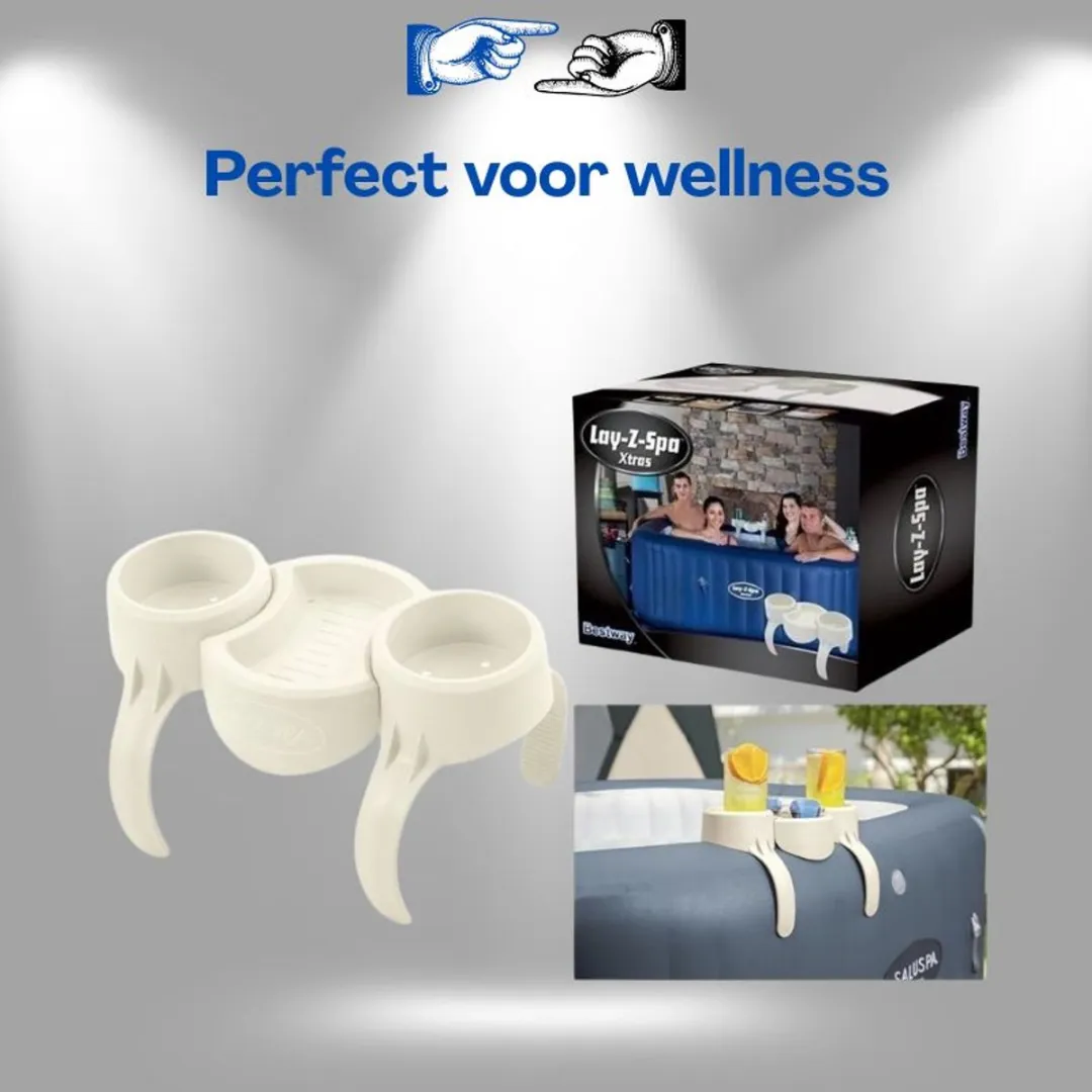 Bestway Spa Bekerhouder 60306 - Met Snackbakje
