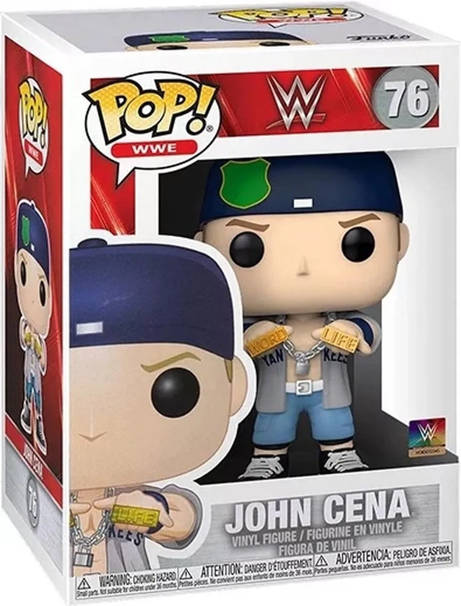 Funko Pop WWE John Cena #76 - Multi - afbeelding 3 van 6
