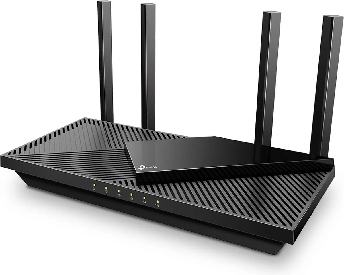 TP-Link Archer AX55 Pro WiFi Router - Zwart