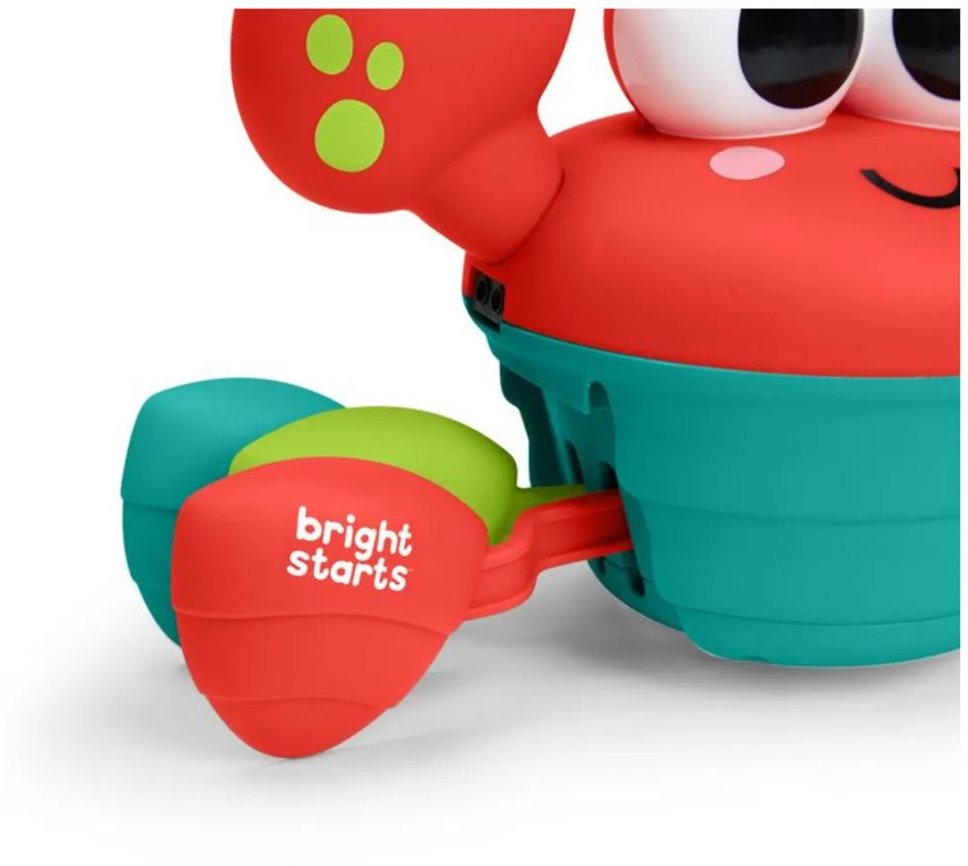 Bright Starts Activity Rockin' Crawling Crab - Rood - afbeelding 6 van 6