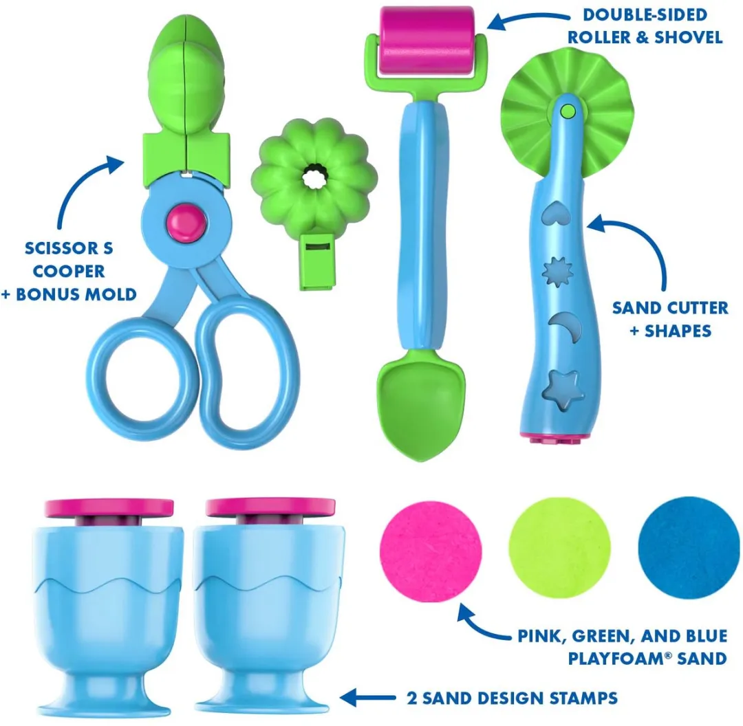 Learning Resources Playfoam Sand Sensory Set - 5 Stuks