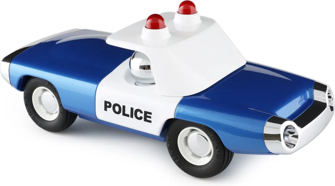 Playforever Maverick Heat Politiewagen Blauw/Wit
