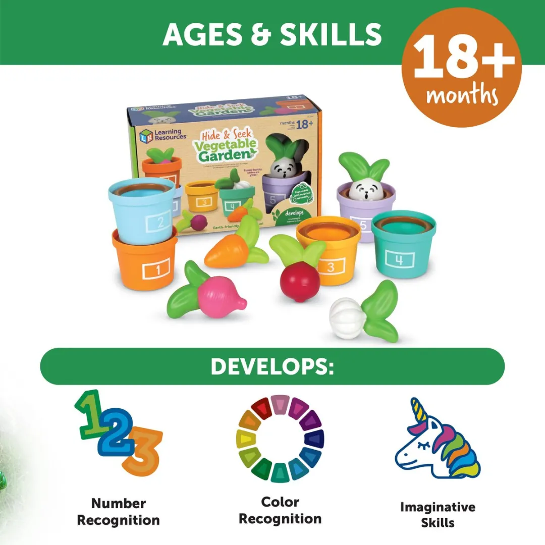 Learning Resources Groentetuin Telspel 950LER3604 - Meerkleurig
