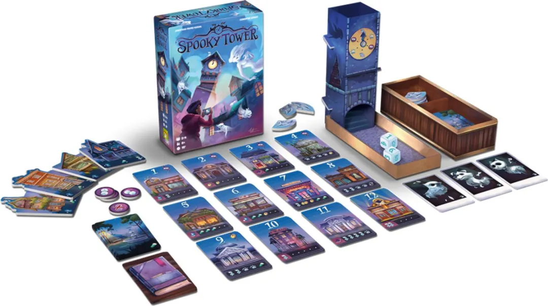 Asmodee Spooky Tower Gezelschapsspel - Meerkleurig