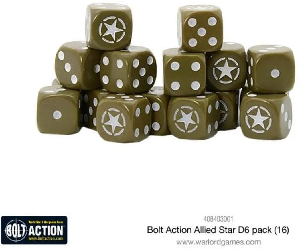 Warlord Games US Marine Corps D6 Dice Pack