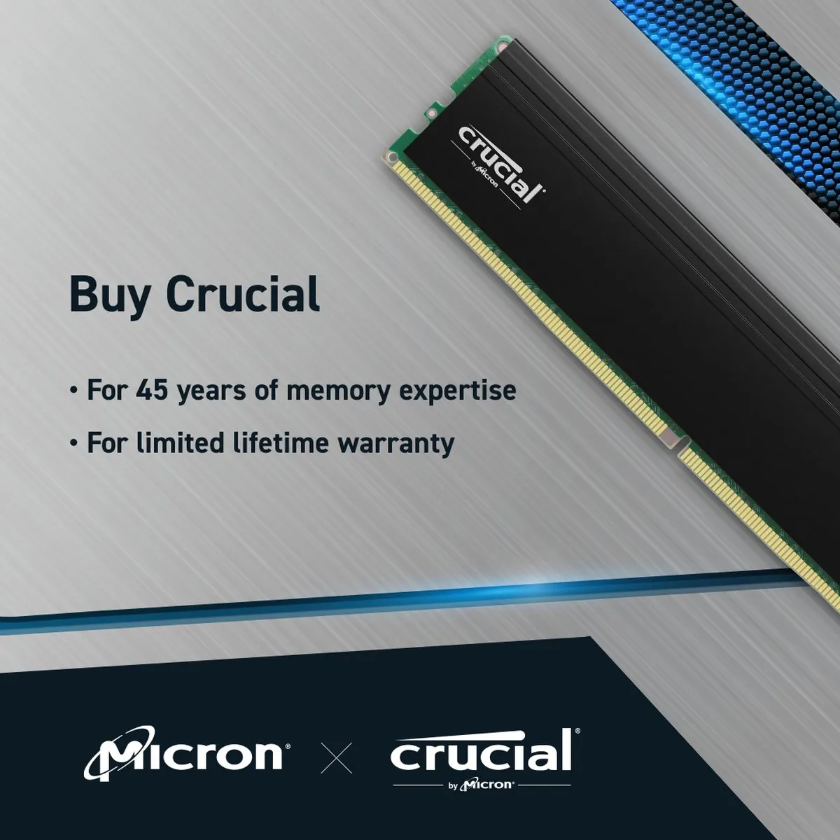 Crucial Pro CP2K32G4DFRA32A DDR4 RAM - 64GB (2x32GB) 3200MHz