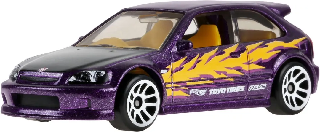 Hot Wheels JKX57 1/64 Honda Civic (EK9) WRX